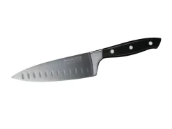 Nirosta Kochmesser Trinity 29 cm Silber-Schwarz