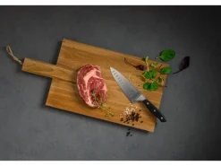 Nirosta Kochmesser Trinity 29 cm Silber-Schwarz