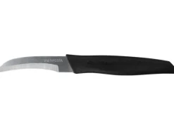 Nirosta Schälmesser Basic 17 cm Schwarz