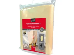 Noor Winterschutzhaube-Set S 80 cm x 60 cm mit 1 Zugseil 2er Pack Beige