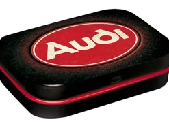 Nostalgic-Art Pillendose Audi Logo Red Shine
