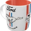 Nostalgic-Art Tasse Ford Mustang Horse & Stripes Logo