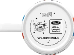 Nostalgic-Art Tasse Ford Mustang Horse & Stripes Logo