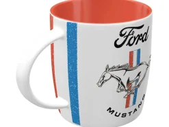 Nostalgic-Art Tasse Ford Mustang Horse & Stripes Logo