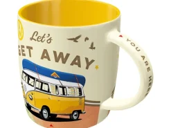 Nostalgic-Art Tasse VW Bulli Let's Get Away