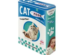 Nostalgic-Art Vorratsdose Cat Food 26 cm x 19 cm x 8 cm