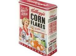 Nostalgic-Art Vorratsdose Kellogg's - Corn Flakes 26 cm x 19 cm x 8 cm