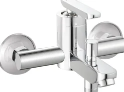 OBI Einhebel-Wannenarmatur Tocani Verchromt