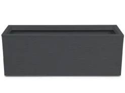 Ondis24 Pflanzkübel Graphit 57 L Anthrazit Blumentopf Pflanzgefäß