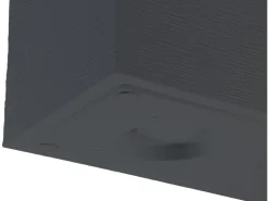 Ondis24 Pflanzkübel Graphit 57 L Anthrazit Blumentopf Pflanzgefäß