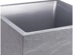 Ondis24 Pflanzkübel Vulkan 40 Pierre HellGrau Blumentopf Pflanzgefäß