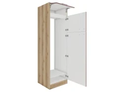 OPTIFIT Bari407 Küchen-Geräteumbauschrank 60 cm Rostrot