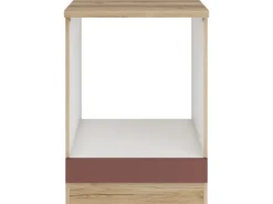 OPTIFIT Bari407 Küchen-Herdumbau 60 cm Rostrot