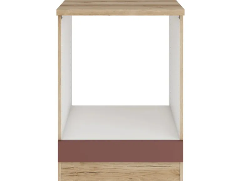 OPTIFIT Bari407 Küchen-Herdumbau 60 cm Rostrot