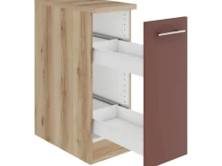 OPTIFIT Bari407 Küchen-Unterschrank 30 cm Rostrot