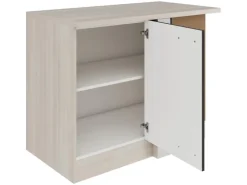 OPTIFIT Faro220 Küchen-Eck-Unterschrank 110 cm Anthrazit