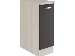 OPTIFIT Faro220 Küchen-Unterschrank 30 cm Anthrazit