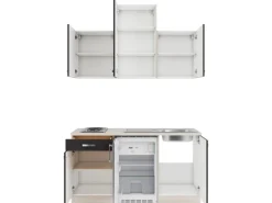 OPTIFIT Faro220 Miniküche 150 cm Anthrazit