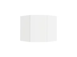 Optifit Küchen-Eckoberschrank 60 x 57,6 x 34,6 cm Luca932 Weiß Anthrazit