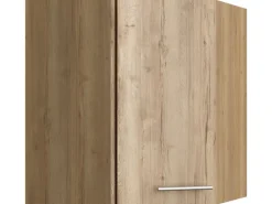 Optifit Küchen-Eckoberschrank Erik290 60/60 cm x 70,4 cm x 34,9 cm Wildeiche