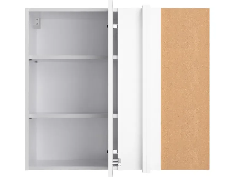 Optifit Küchen-Eckoberschrank Bengt932 80/45 x 70,4 x 34,9 cm Weiß