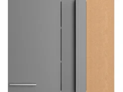 Optifit Küchen-Eckoberschrank Mats825 80/45 x 70,4 x 34,9 cm Basaltgrau