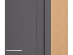 Optifit Küchen-Eckoberschrank Ingvar420 80/ 45 x 70,4 x 34,9 cm Anthrazit Matt