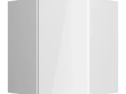 Optifit Küchen-Eckoberschrank Arvid986 60/60 cm x 70,4 cm x 34,9 cm Weiß