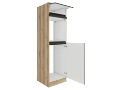 Optifit Küchen-Geräteumbauschrank 60cm Noah420 Anthr. WildEiche NB