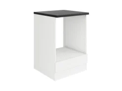 Optifit Küchen-Herdumbau 60 x 88 x 60 cm Luca932 Weiß Anthrazit