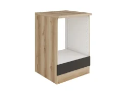 Optifit Küchen-Herdumbau 60 x 88 x 60 cm Noah420 Kaya290 Wildeiche Anthrazit