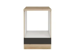 Optifit Küchen-Herdumbau 60 x 88 x 60 cm Noah420 Kaya290 Wildeiche Anthrazit