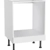 Optifit Küchen-Herdumbau Bengt932 60 cm x 87 cm x 58,4 cm Weiß