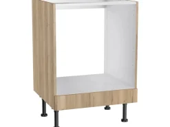 Optifit Küchen-Herdumbau Erik290 60 cm x 87 cm x 58,4 cm Wildeiche