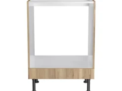 Optifit Küchen-Herdumbau Erik290 60 cm x 87 cm x 58,4 cm Wildeiche