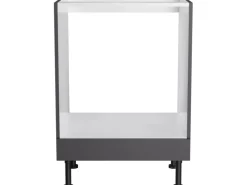Optifit Küchen-Herdumbau Ingvar420 60 cm x 87 cm x 58,4 cm Anthrazit Matt