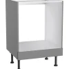 Optifit Küchen-Herdumbau Mats825 60 cm x 87 cm x 58,4 cm Basaltgrau