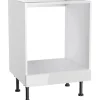 Optifit Küchen-Herdumbau Rurik986 60 cm x 87 cm x 58,4 cm Weiß