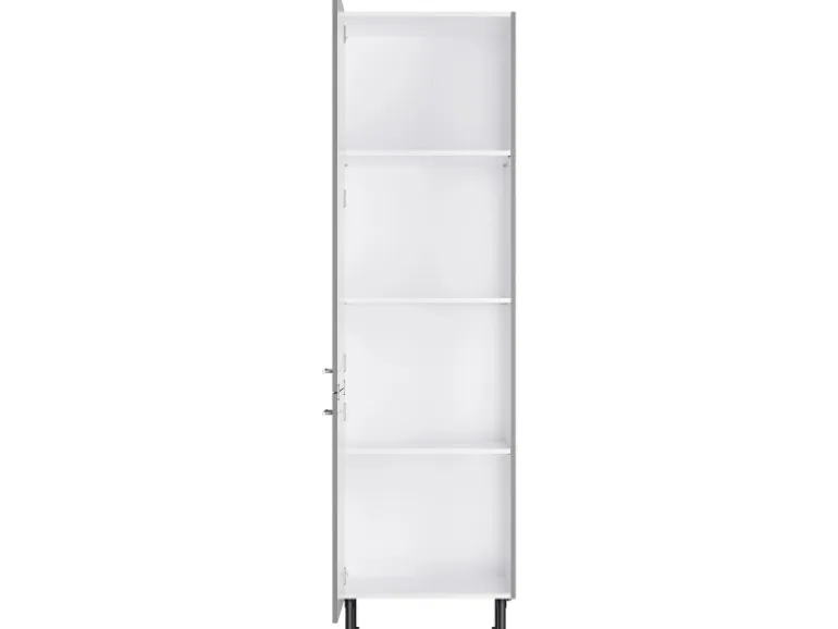 Optifit Küchen-Hochschrank Mats825 60 cm x 211,8 cm x 58,4 cm Basaltgrau