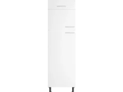 Optifit Küchen-Hochschrank für Kühl-Gefrier-Kombi Bengt932 60 cm Weiß