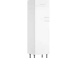 Optifit Küchen-Hochschrank für Kühl-Gefrier-Kombi Bengt932 60 cm Weiß