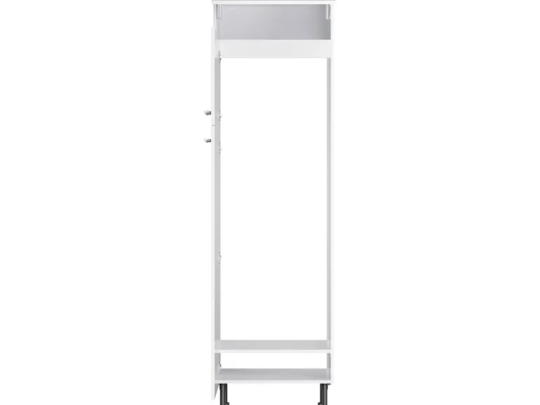 Optifit Küchen-Hochschrank für Kühl-Gefrier-Kombi Bengt932 60 cm Weiß