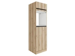 Optifit Küchen-Hochschrank f. Backofen u. Kühlschrank 60 cm Kaya290 Wildeiche NB