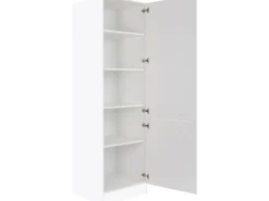 Optifit Küchen-Hochschrank Salo214 60 cm Wäschesortierung Weiß