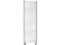 Optifit Küchen-Hochschrank Ingvar420 60 cm x 211,8 cm x 58,4 cm Anthrazit Matt