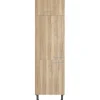 Optifit Küchen-Hochschrank für Kühlschr. Erik290 60cmx211,8cmx60cm WildEiche