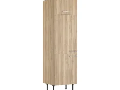 Optifit Küchen-Hochschrank für Kühlschr. Erik290 60cmx211,8cmx60cm WildEiche