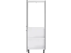 Optifit Küchen-Midischrank für Kühlschrank Ingvar420 60 cm Anthrazit Matt