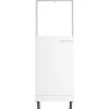 Optifit Küchen-Midischrank für Backofen und Kühlschrank Bengt932 60 cm Weiß