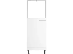 Optifit Küchen-Midischrank für Backofen und Kühlschrank Bengt932 60 cm Weiß